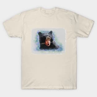 Cage Bear Watercolor T-Shirt